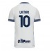 Maillot de foot Inter Milan Lautaro Martinez #10 Extérieur vêtements 2024-25 Manches Courtes